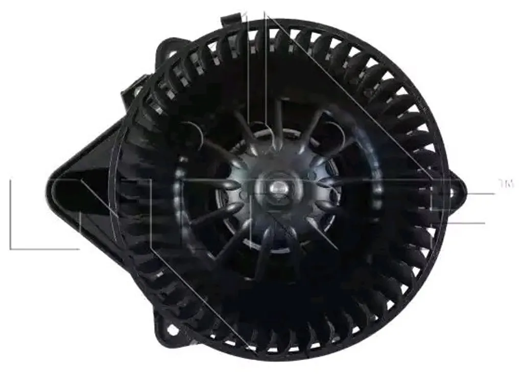 NRF 34026 Ventilateur d'habitacle haute performance pour climatisation - 11