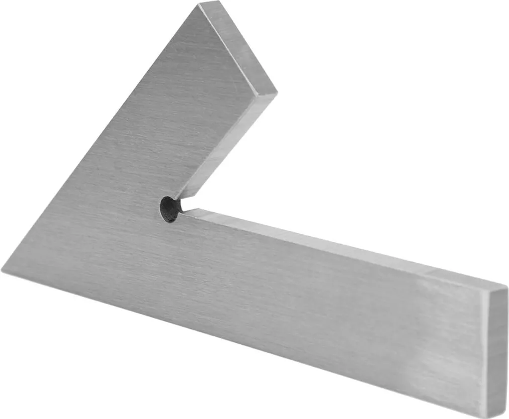 Règle d'angle à 45° ultra stable grâce à sa base large en acier - 3