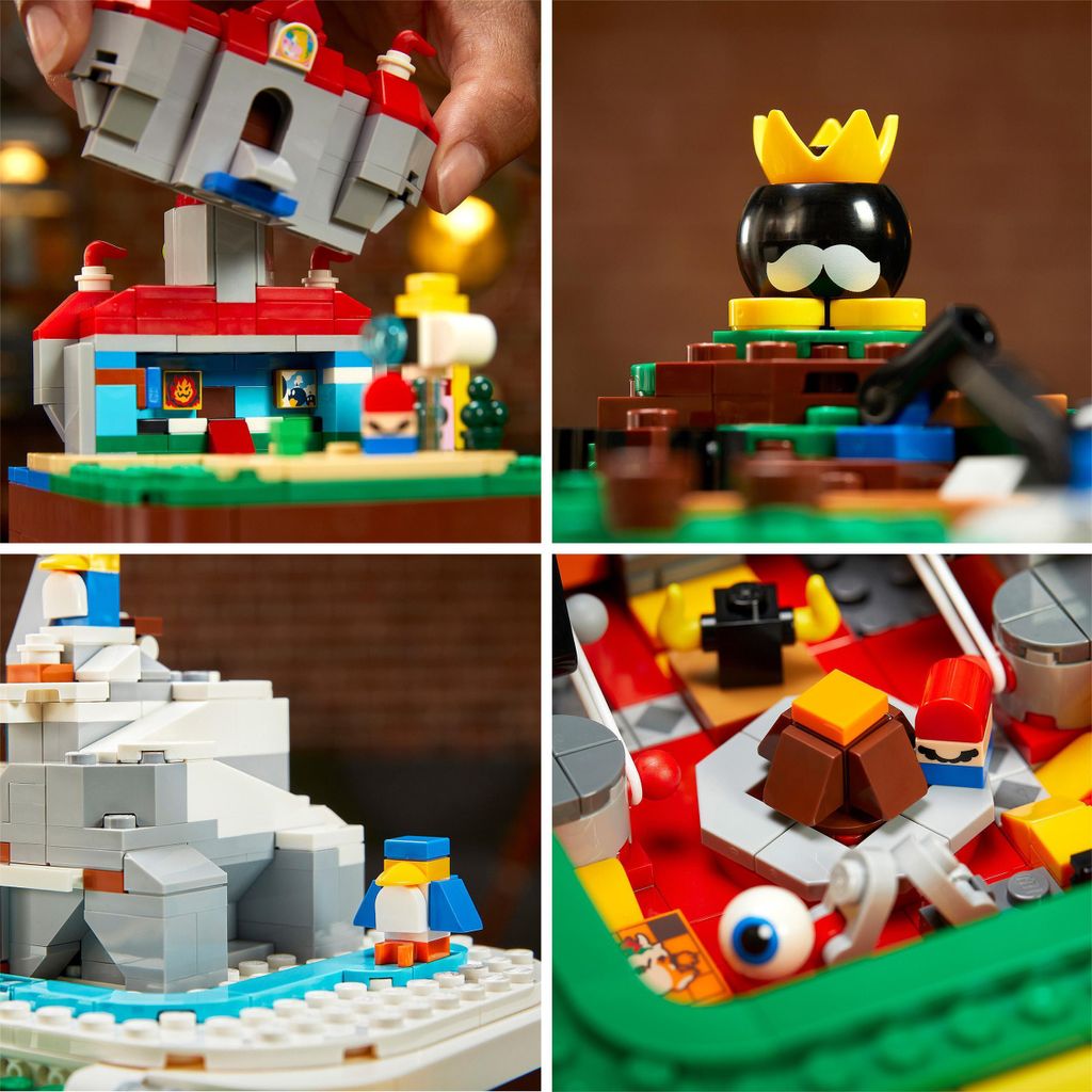 LEGO Fragezeichen-Block aus Super Mario 64, 3D Set für Produktbild 5
