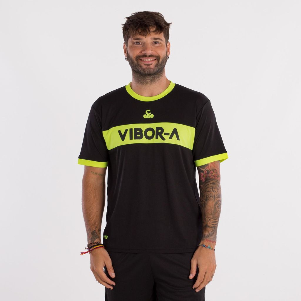 Vibor-a Poison T-Shirt Schwarz/Gelb Fluor