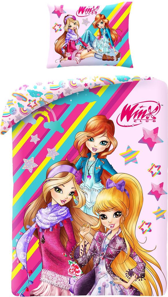 Zestaw do spania dla dzieci Winx Zdjęcie produktu 