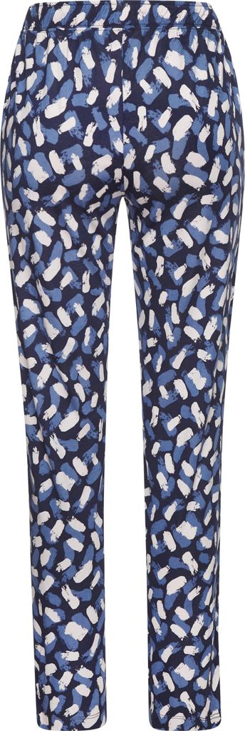 s.Oliver Pyjamahose blau-gemustert Größe 32/34