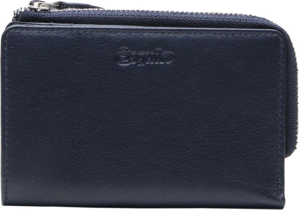 Esquire Leder Geldbörse Viktoria 62 Wallet Navy dunkelblau