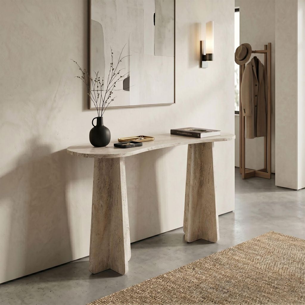 Skye Decor, Hochwertiger Dresser (Elterncode) - Travertin, Produktbild 