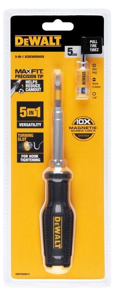 Cacciavite multifunzione DeWalt DWHT66569-0, 6 in 1, uso Immagine del prodotto 