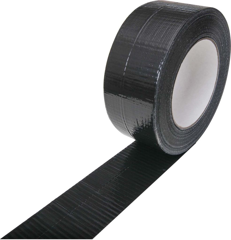 Gewebeklebeband schwarz Panzertape Gaffaband Panzerband 48 Produktbild 1