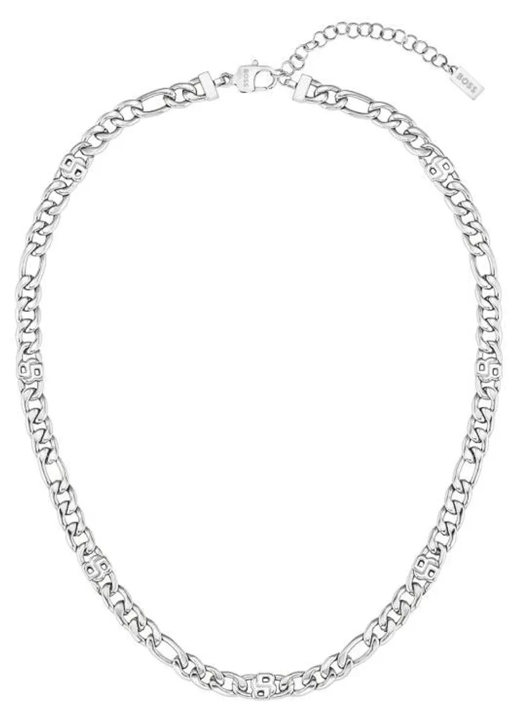 Collier en acier inoxydable hypoallergénique 1580631 avec logos gravés