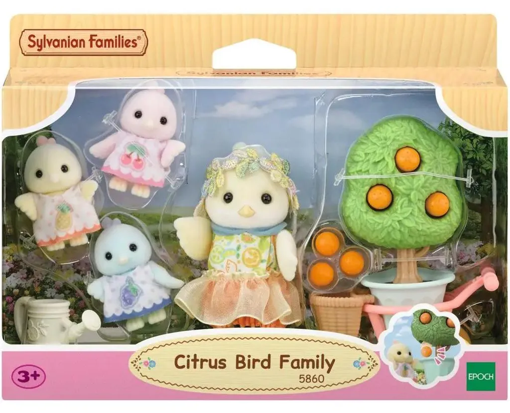 Cadeau Idéal Enfant 3 Ans Figurine Sylvanian Families 5860 Multicolore