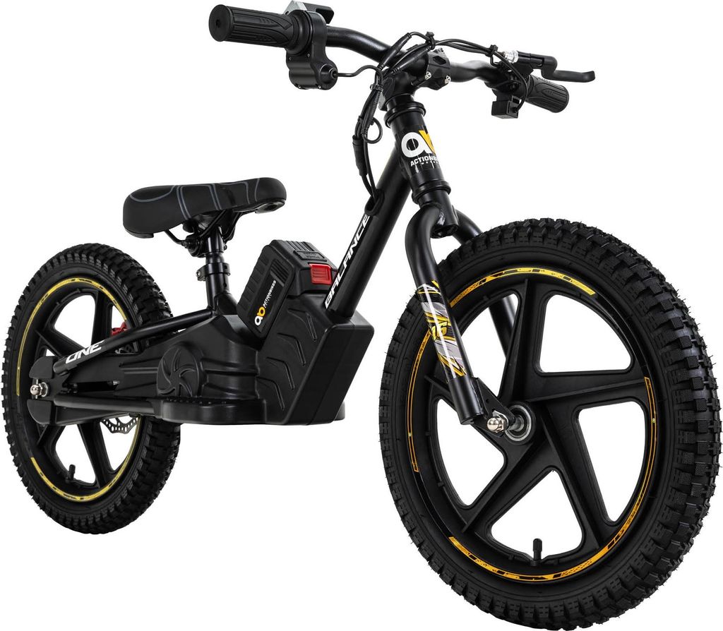 Kinder Balance Bike 16 Zoll | Elektrofahrrad 250 Watt - 21V Produktbild 