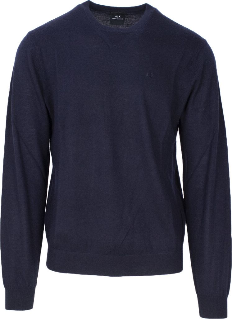 Armani Exchange Blauer Pullover -Pullover – Xl