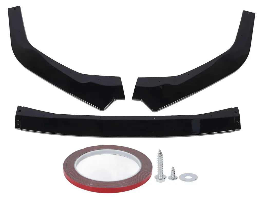 Kit lèvre avant protection anti-chocs noir brillant WRX STI VB 2022-24