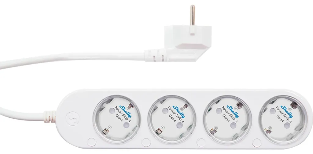 Shelly Power Strip 4 Gen4 Zigbee Matter - Multiprise Connectée 12A Smart