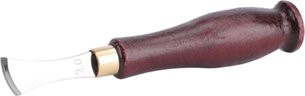 Leder-Flachschlitz-Kantenlineal-Kantenschneider Leder-Crimpwerkzeuge (2 mm)