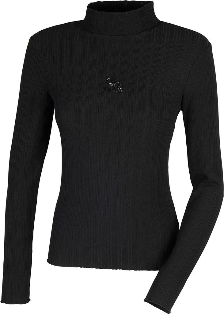 Pikeur Shirt Damen Rip Shirt Selection HW 2023 Baselayer Langarmshirt Caviar