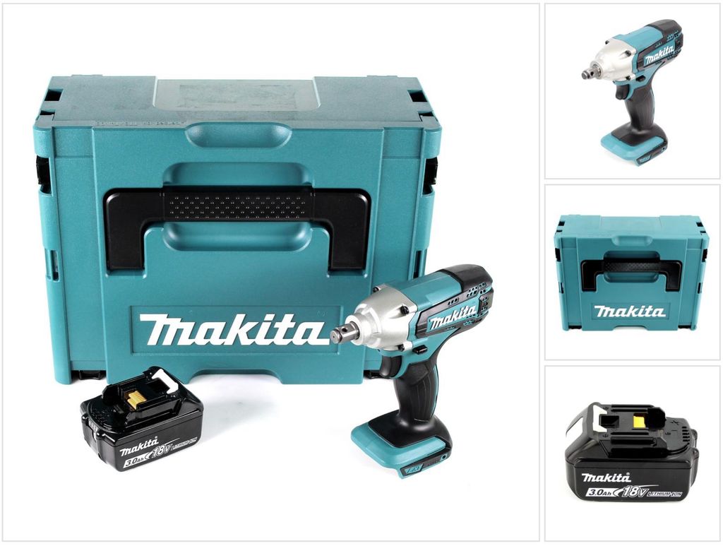 Makita DTW 190 F1J 18V Li-Ion Boulonneuse à chocs sans fil Image du produit 