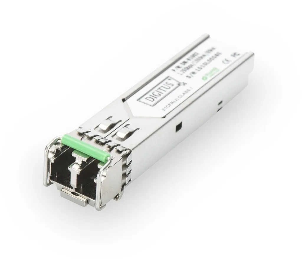 Module SFP monomode 80km DIGITUS 1.25 Gbps avec connecteur LC Duplex