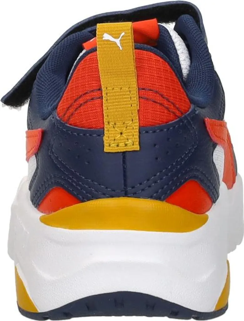 Puma Trinity Lite AC+ PS Baskets Bleues à Scratchs Enfant - Taille 34