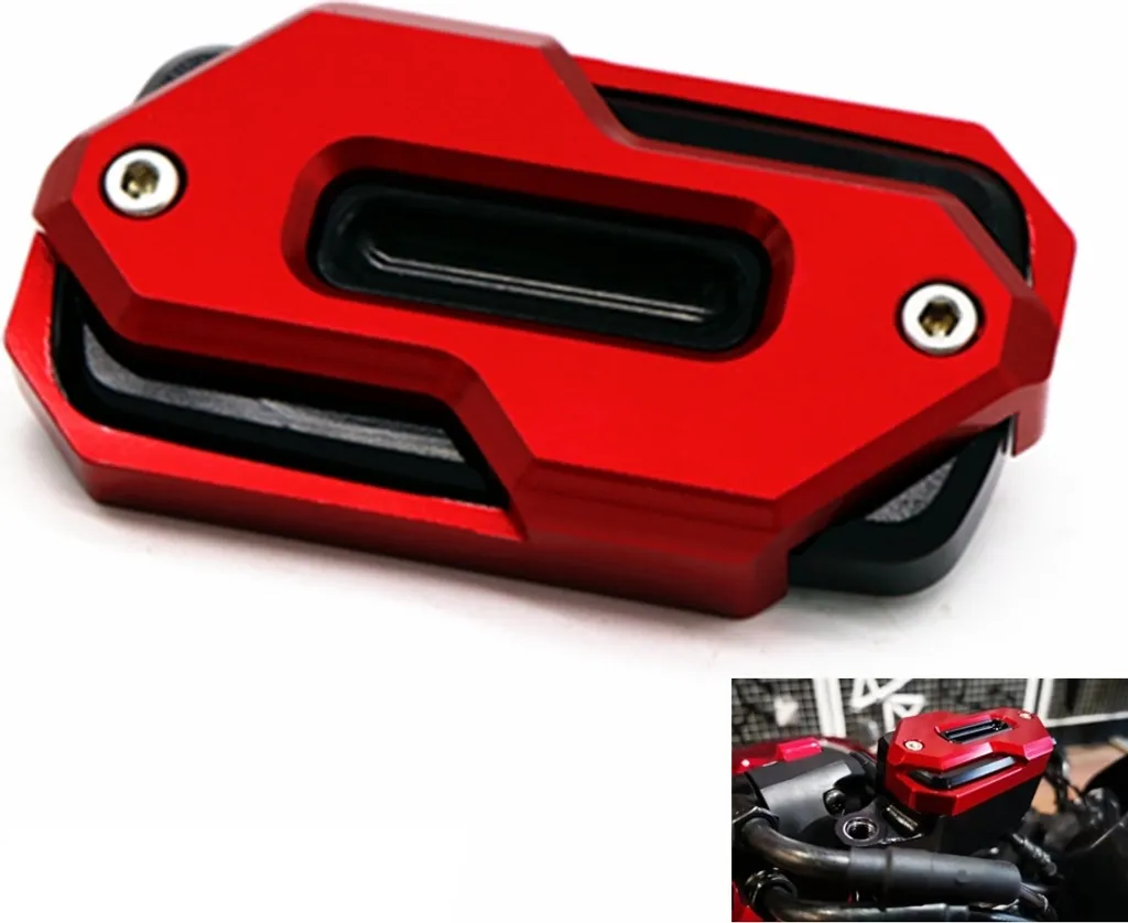 Tappo Serbatoio Liquido Freno Rosso Honda CB650R CBR650F 14-19 CNC