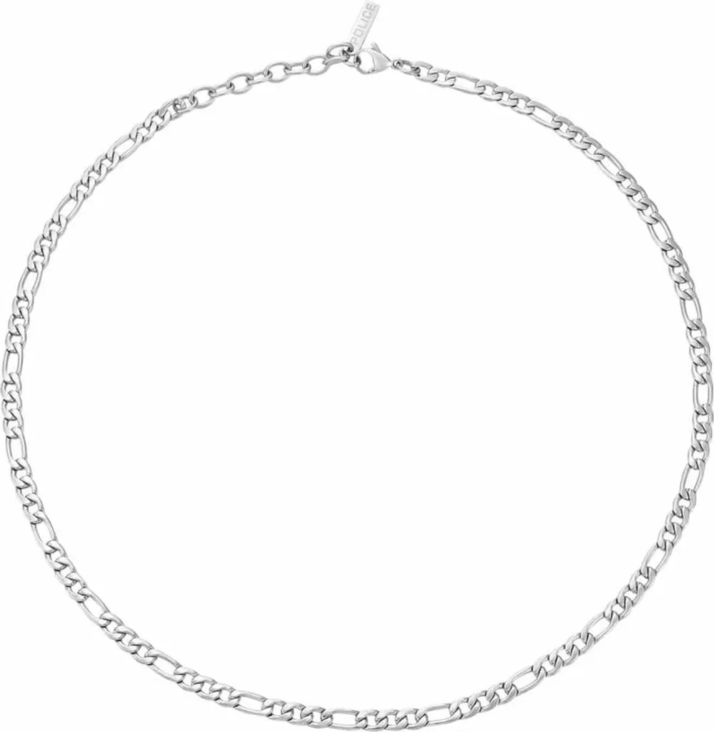 Collier Police Homme PEAGN0006001 - Bijou Acier Anti-Oxydation Durable