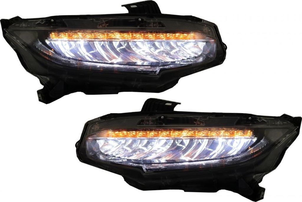 Scheinwerfer Voll-LED für HONDA Civic Mk10 FC FK 16+ Limousine Hatchback Dynamic.