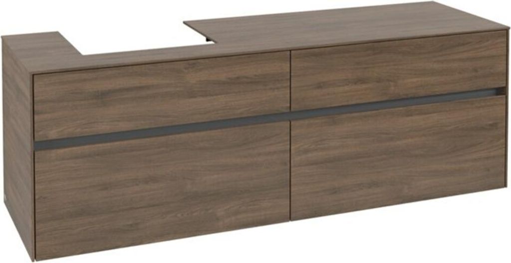 Villeroy & Boch C07800VH WaschbeckenUS Collaro 1600x548x500mm