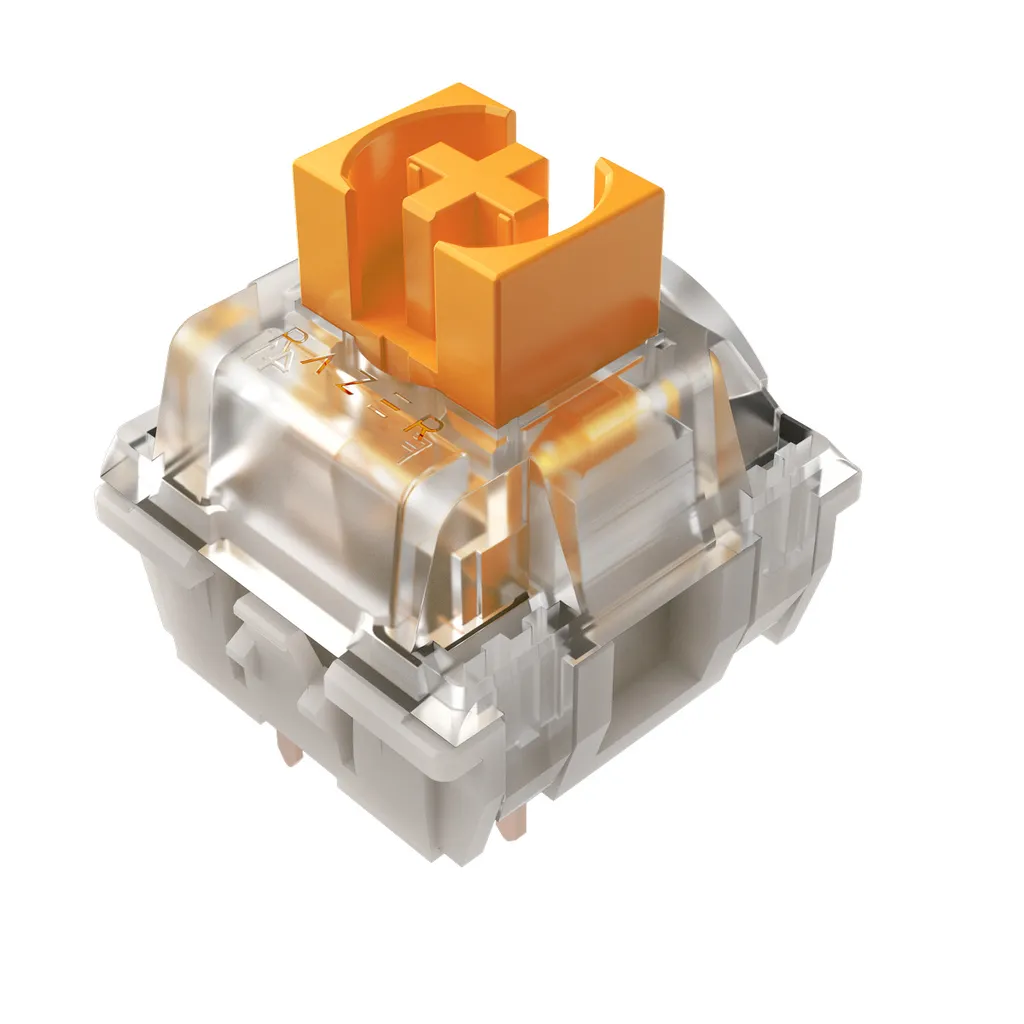 Switches Razer Orange Tactiles pour Clavier Mécanique Gaming 36 Pièces