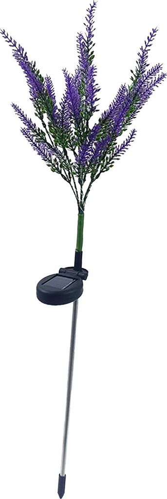 Solar Garten Licht LED dekorative Lavendel geformt IP55 wasserdicht Blume Lampe für Outdoor-Hof Rasen
