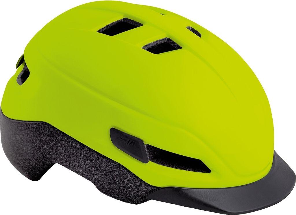 MET Fahrradhelm Grancorso , Neon Gelb - Matt, S Produktbild 
