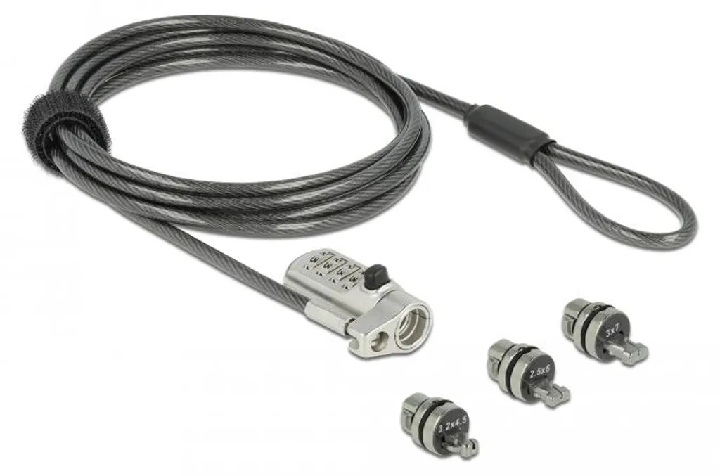 Câble Antivol pour Ordinateur Portable Universel avec Serrure à Combinaison 4