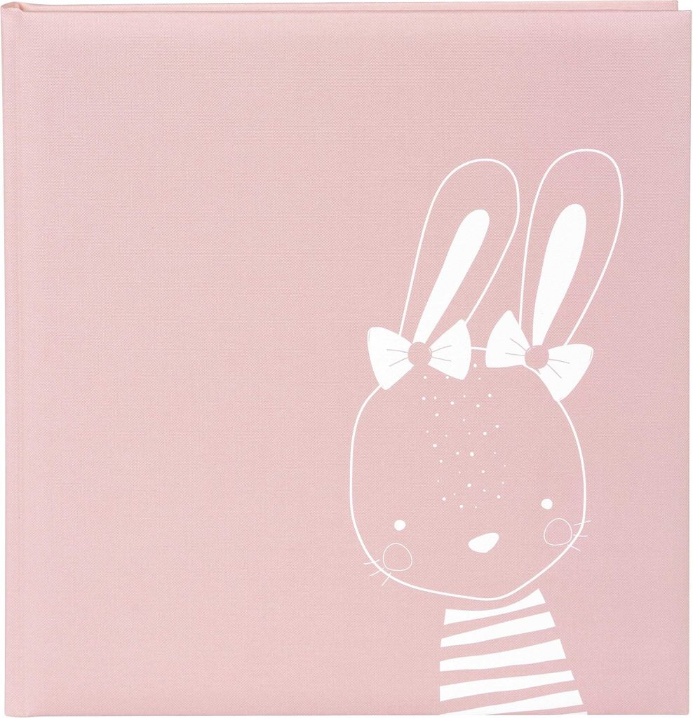 GOLDBUCH 15 436 Fotobuch Baby Hase Polly - 30 x 31 cm, rosa