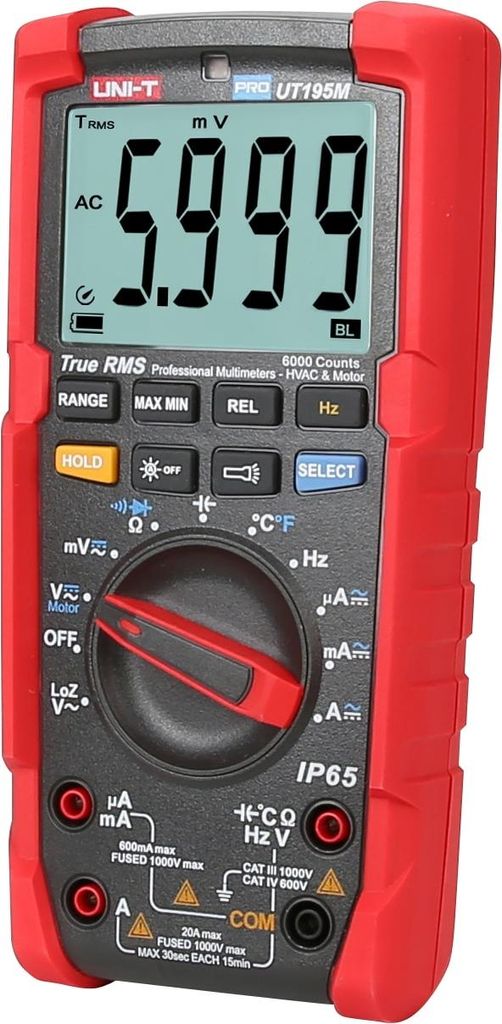 UNI-T Professional Multimeter, UT195M Produktbild 