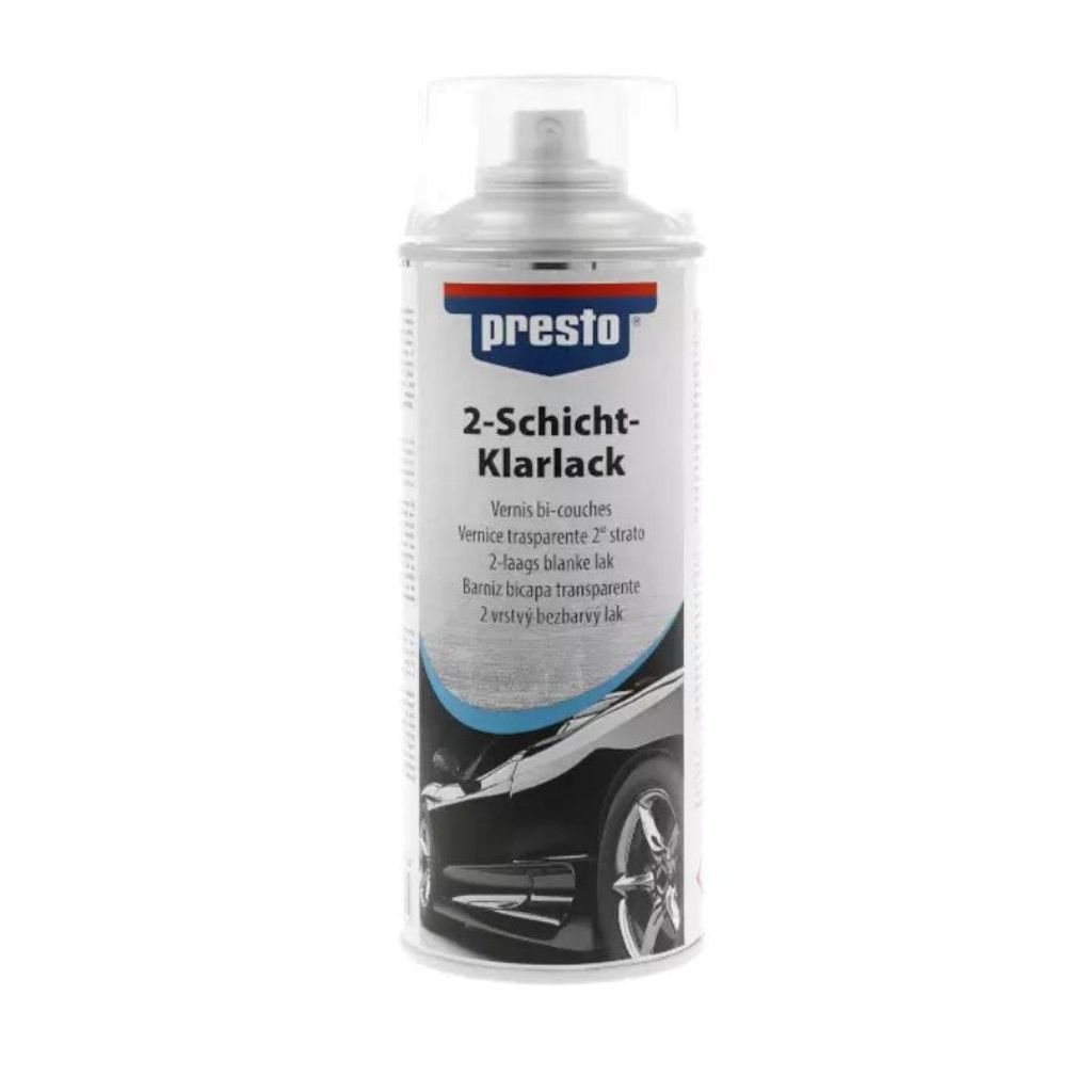 Presto 2-Schicht-Klarlack transparent hochglänzend 400 ml Produktbild 