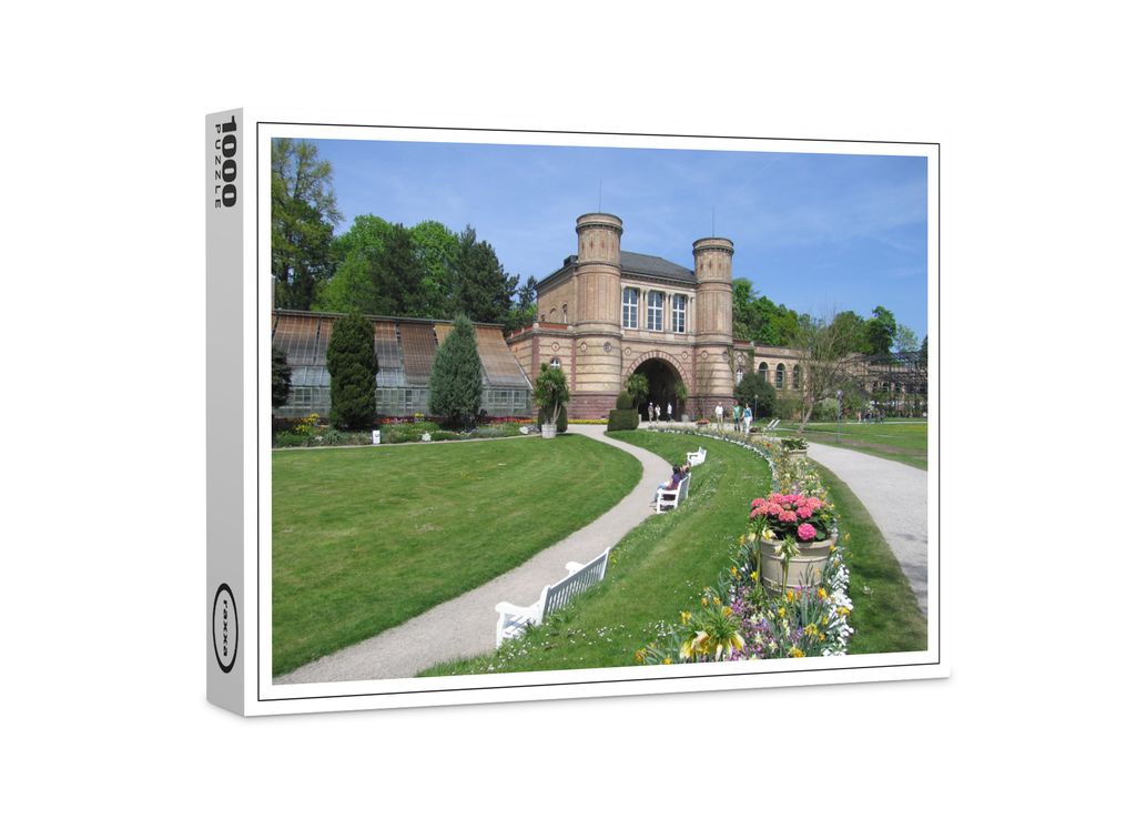 raxxa Premium-Puzzle "Botanischer Garten Karlsruhe", 1000 Teile