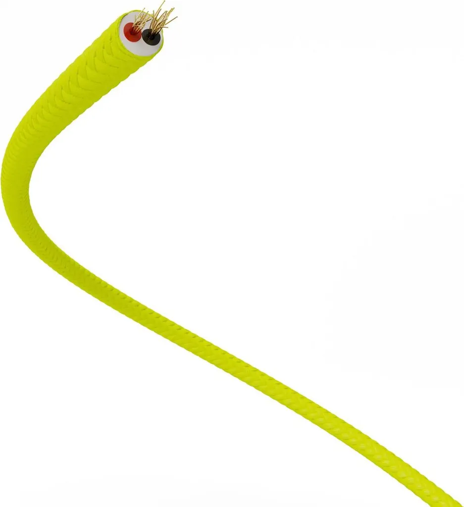 Câble pour éclairage basse tension jaune fluo RF10 50m Creative-Cables - 3