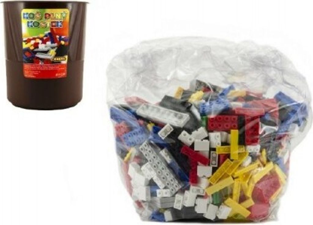 Stavebnice Cheva Basket Full Dice plastic 2 kg v plastovej Obrázok produktu 6