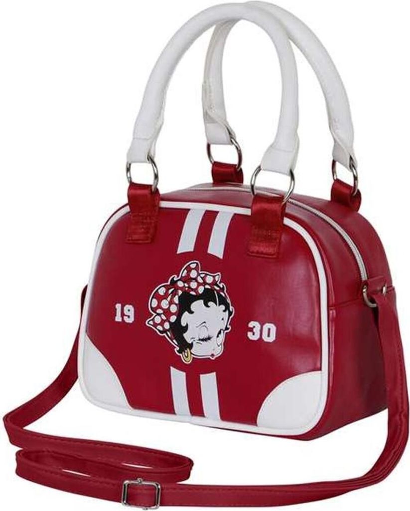 Karactermania Betty Boop Varsity Bowling Fashion Tasche Rot Produktbild 