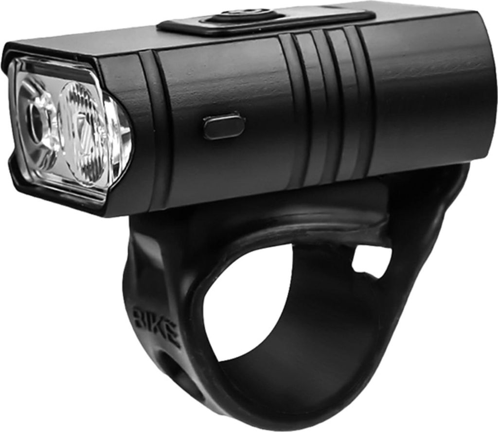 Solight Wiederaufladbare LED-Taschenlampe für Radfahrer, 550lm, Li-Ion, USB