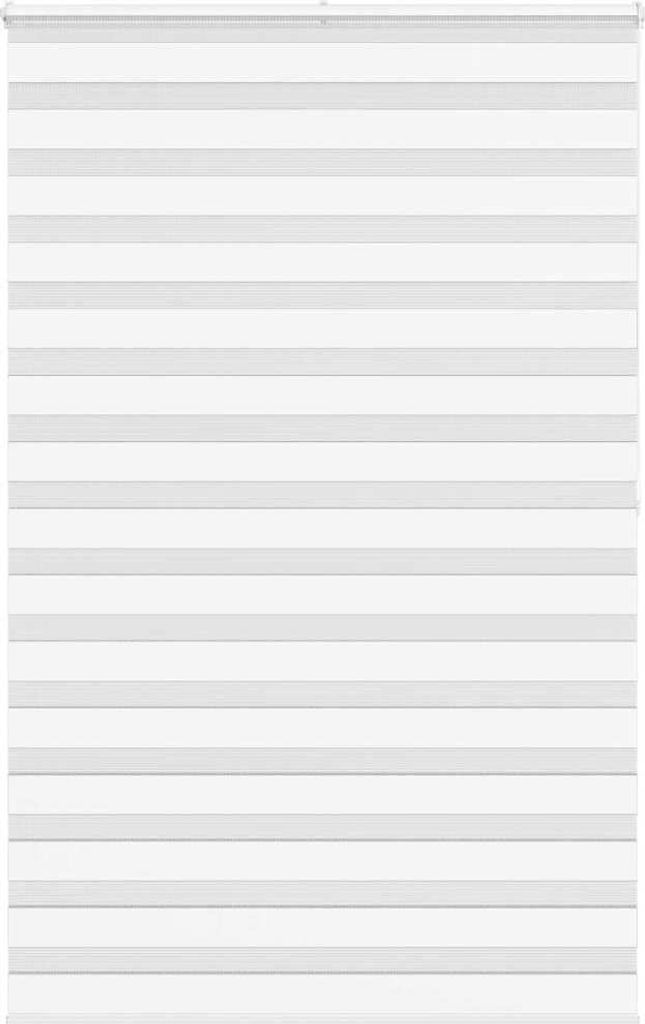 Maison Exclusive - Doppelrollo Weiß 145x200 cm Stoffbreite 140,9 cm Polyester