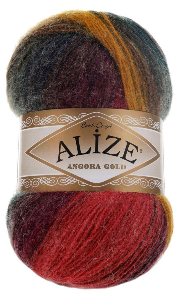 Alize Angora Gold Batik 3368 Strickgarn Produktbild 