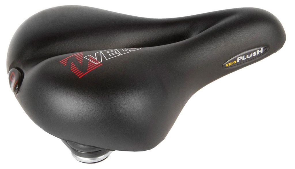 VELO, Sattel, Plush Gel Elasto, schwarz, 275x213mm Produktbild 