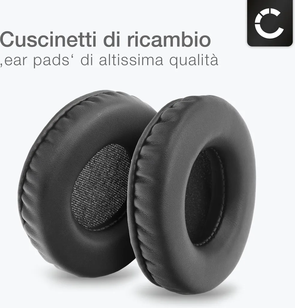 Cuscinetti Cuffie CELLONIC - Ricambi in Memory Foam per Headset - 2