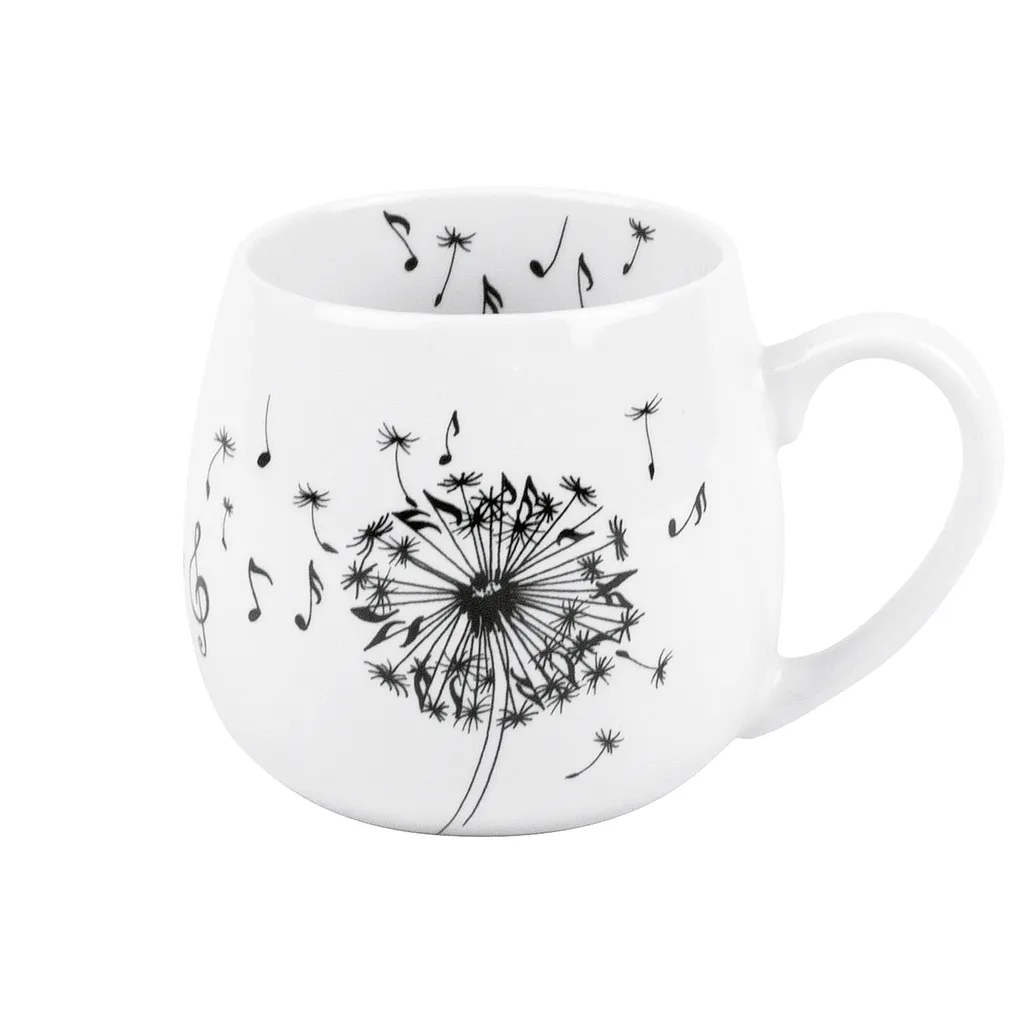 KÖNITZ Kuschelbecher Music Dandelion 420ml | Capolavoro in Porcellana