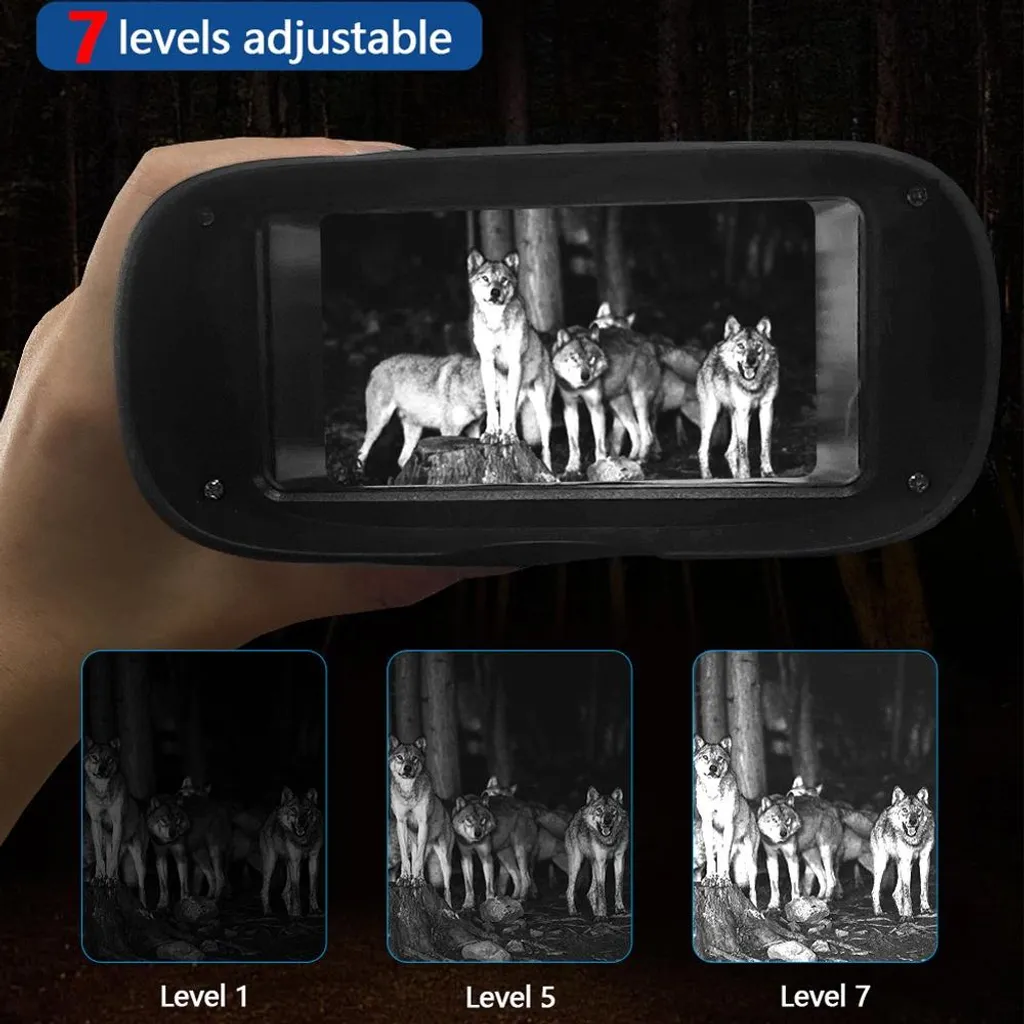 Jumelles Vision Nocturne 4K pour Chasse et Observation de la Faune