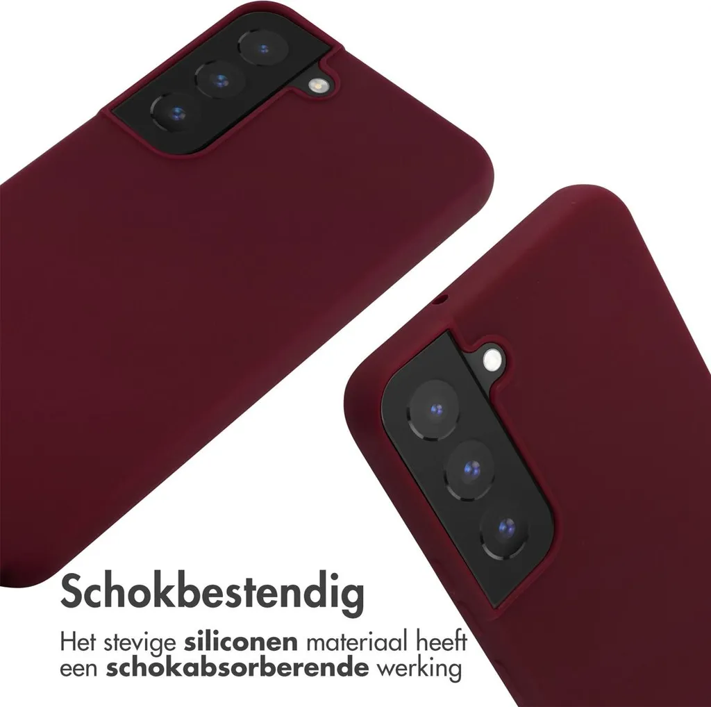 Cover Samsung S22 imoshion con Strap - Rosso Scuro Elegante - 10