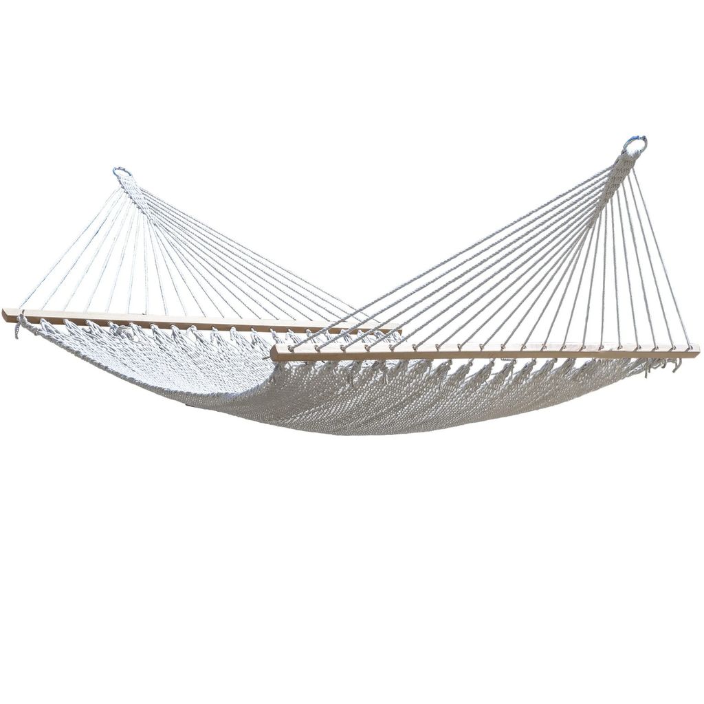 Potenza Outdoor Hängematte 210 x 140 cm, Stabhängematte Belastbarkeit bis 200 kg I Barbados Boho