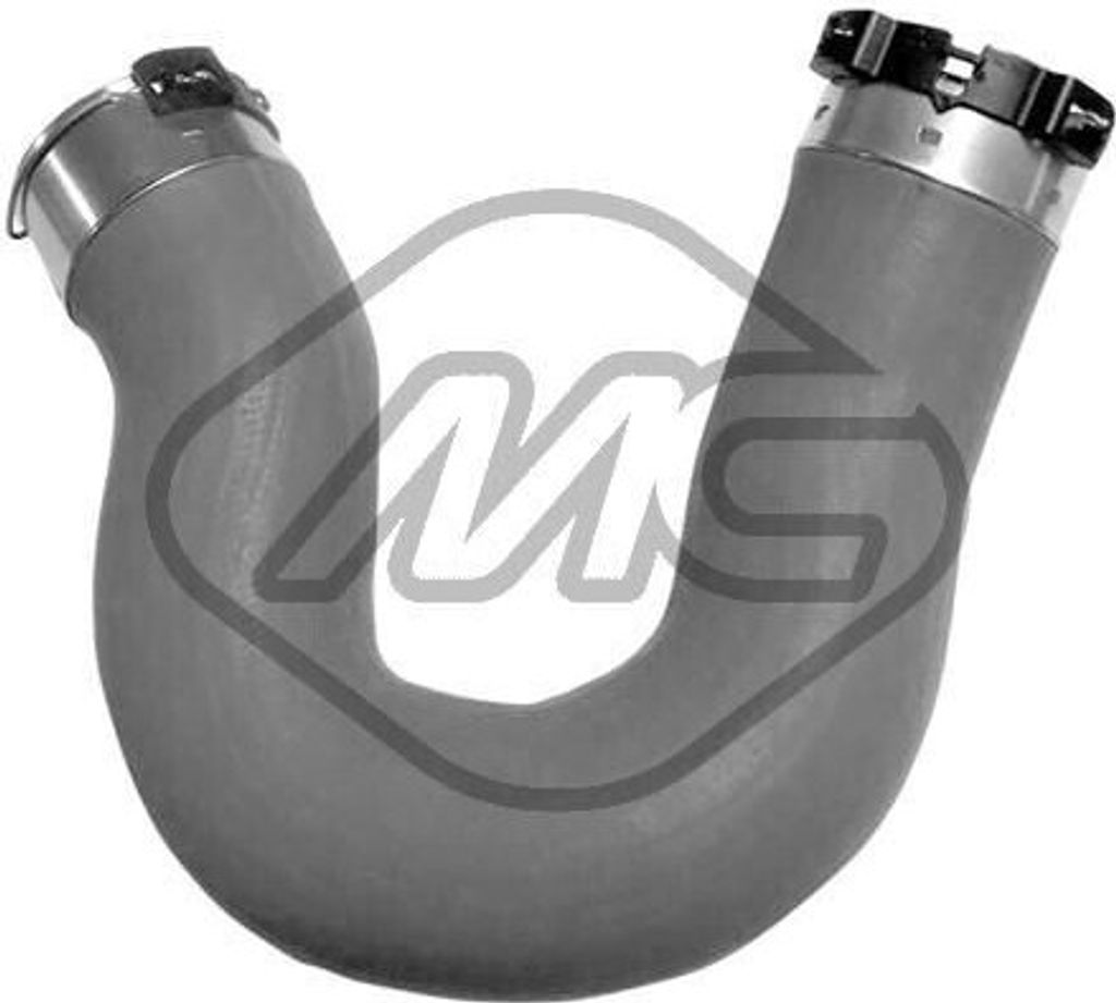 Metalcaucho Ladeluftschlauch 98469 rechts 0 645kg 67 39mm