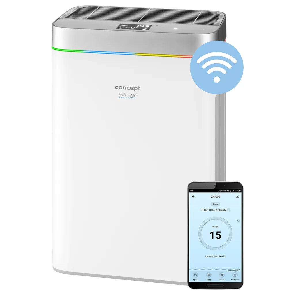 Purificateur d'air Concept CA3000 idéal contre les allergies et les poils