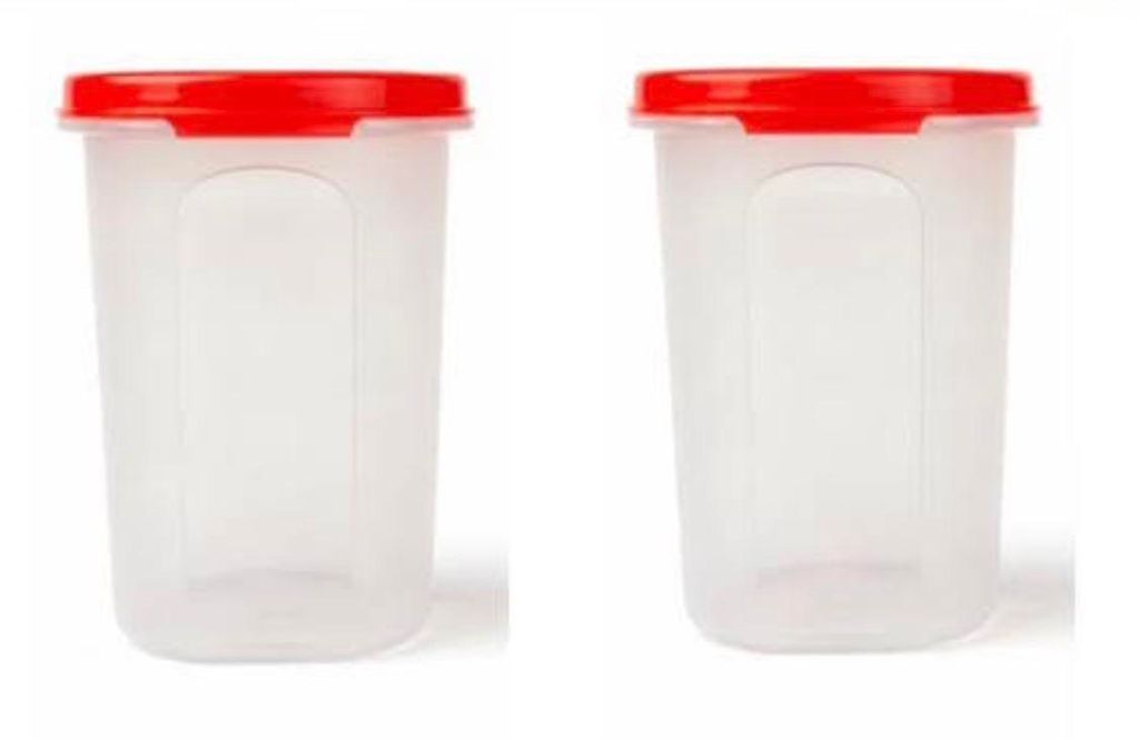 TUPPERWARE Circular 440 ml rot (2) Deko Back Zauber Dose Produktbild 