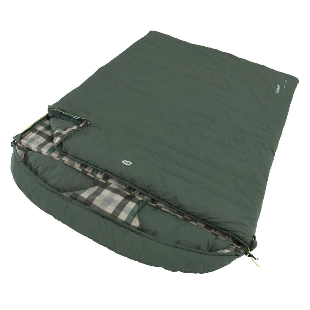 SereneLife Doppelschlafsack Für Camping Mit Zwei Kissen & Tasche, Leicht