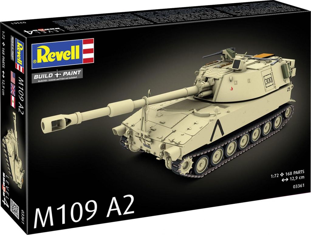M109 A2 , Revell Modellbausatz Produktbild 